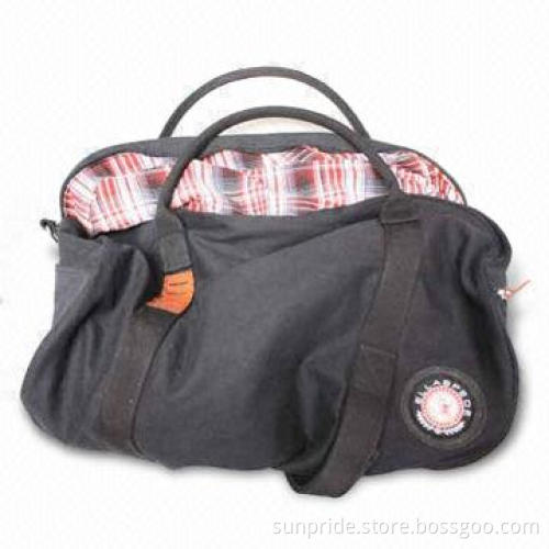 Canvas Duffle Bag with Cotton Lining, 70 x 40cm Open Size